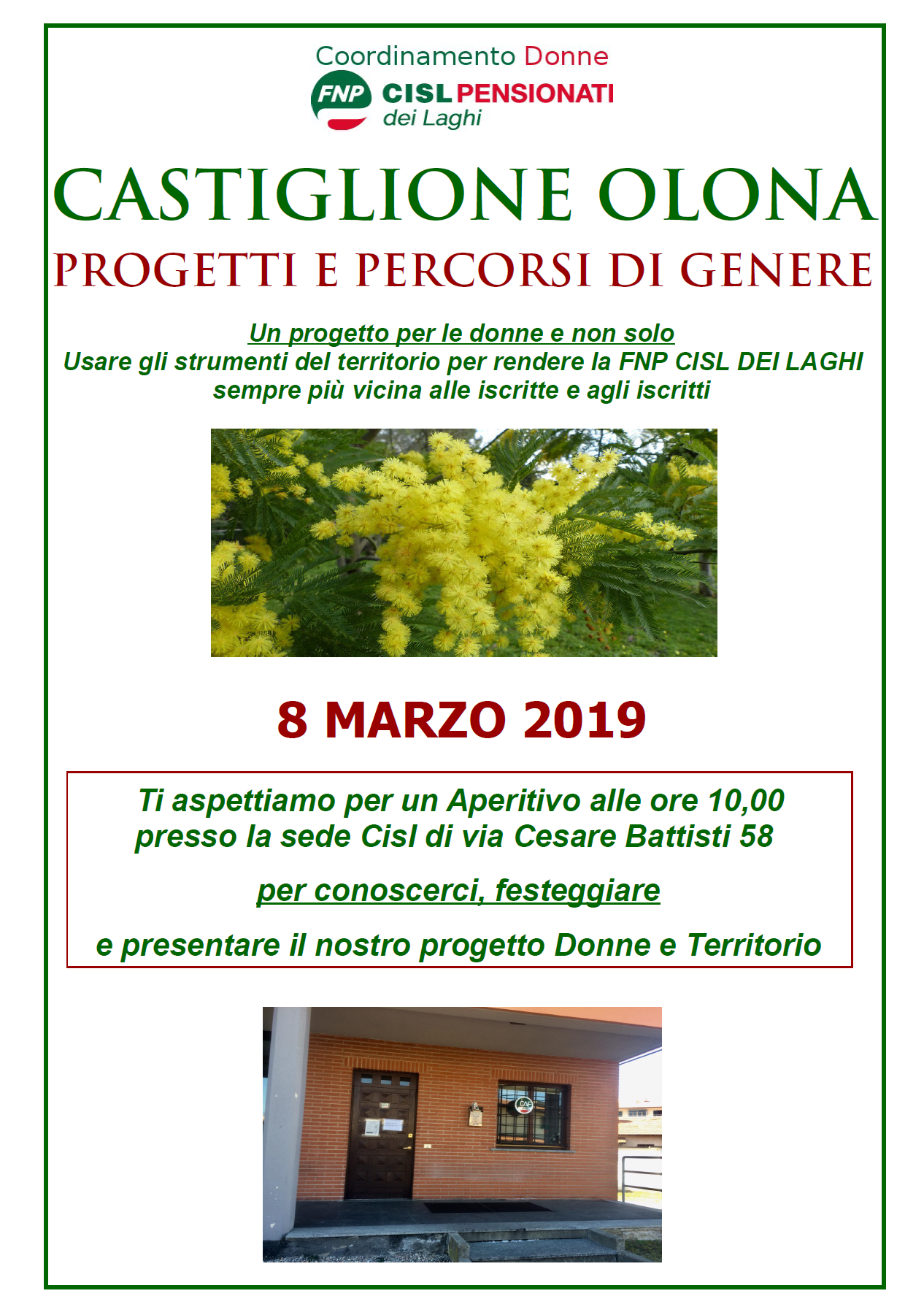 Castiglione donne e territorio 2019