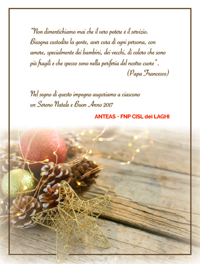 Generazioni Solidali N.3 - Dic 2016 Generazioni Solidali N.3 - Dic 2016
