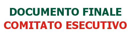Documento finale Comitato Esecutivo