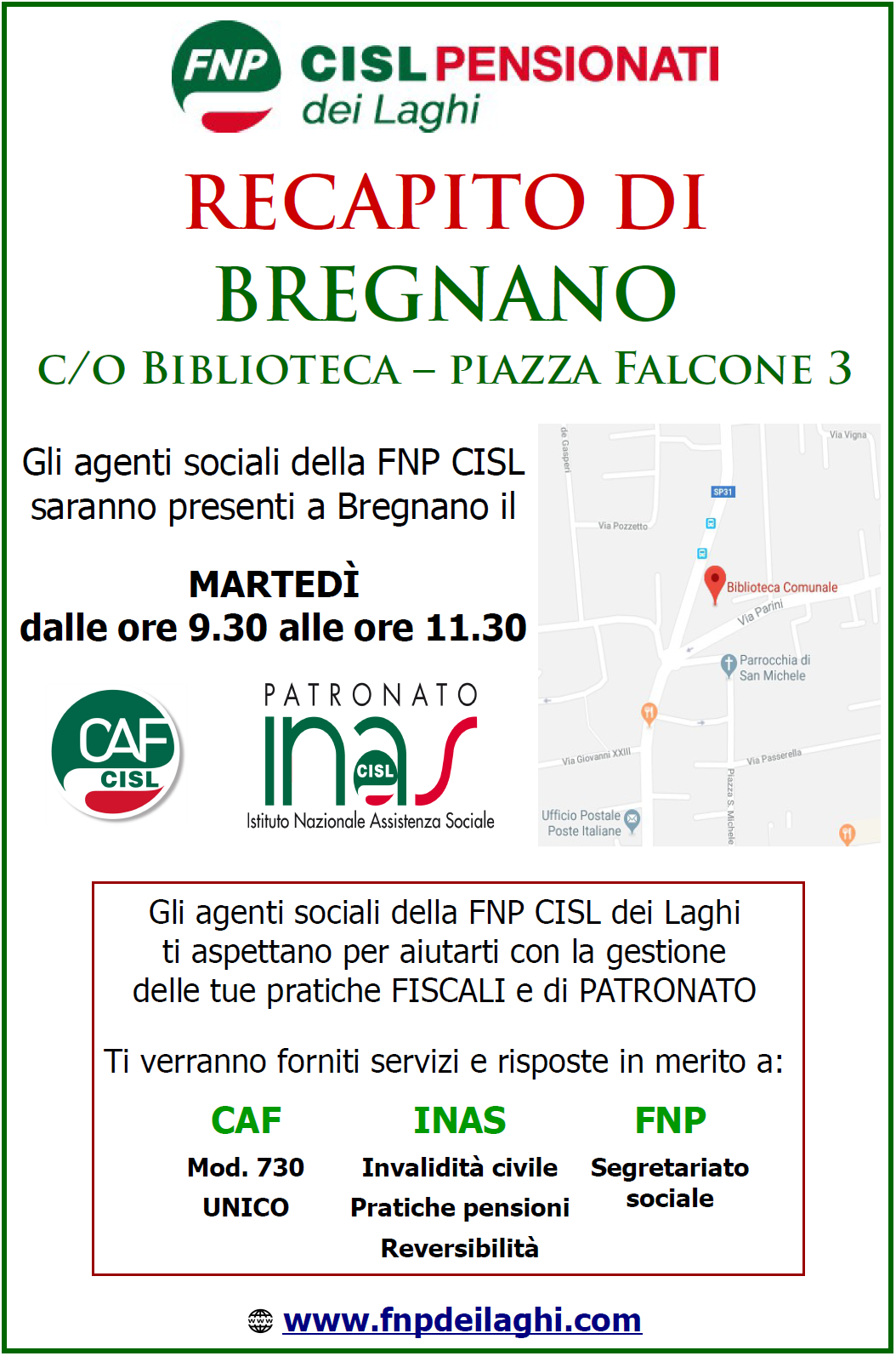 Recapito Bregnano 2019