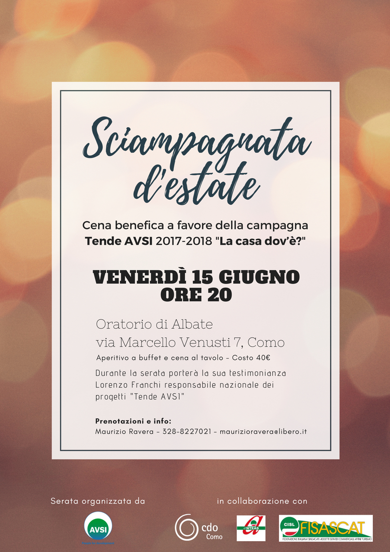 Sciampagnata destate